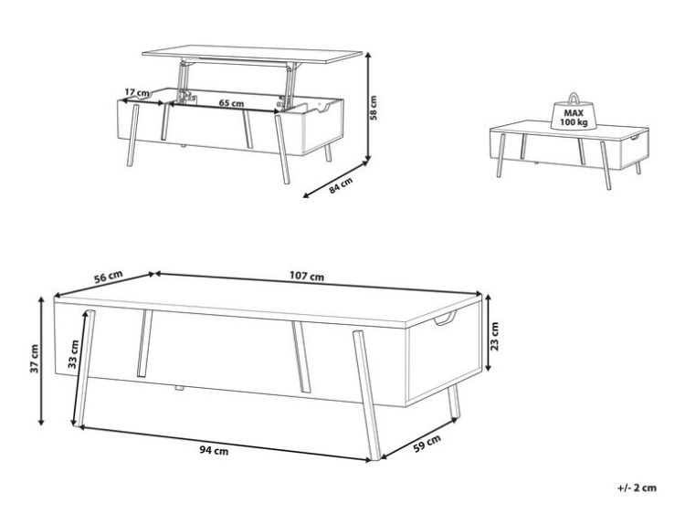 Picture of Lamoda Coffee table with storage