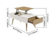 Picture of Mocito Natural wood Coffee table