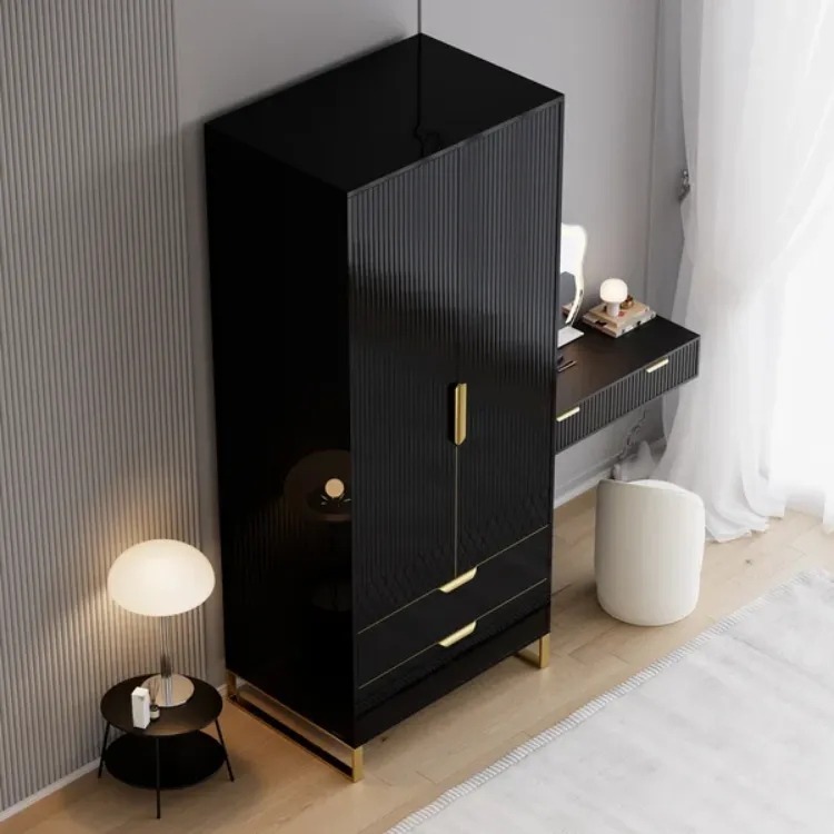 Picture of Mavina Modern Tall Wardrobe with Storage