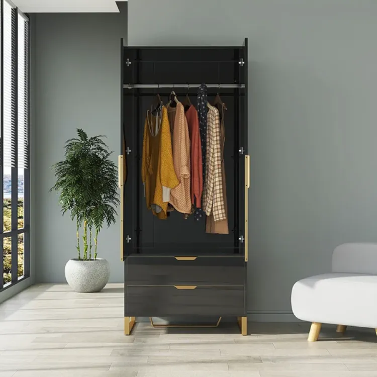 Picture of Mavina Modern Tall Wardrobe with Storage