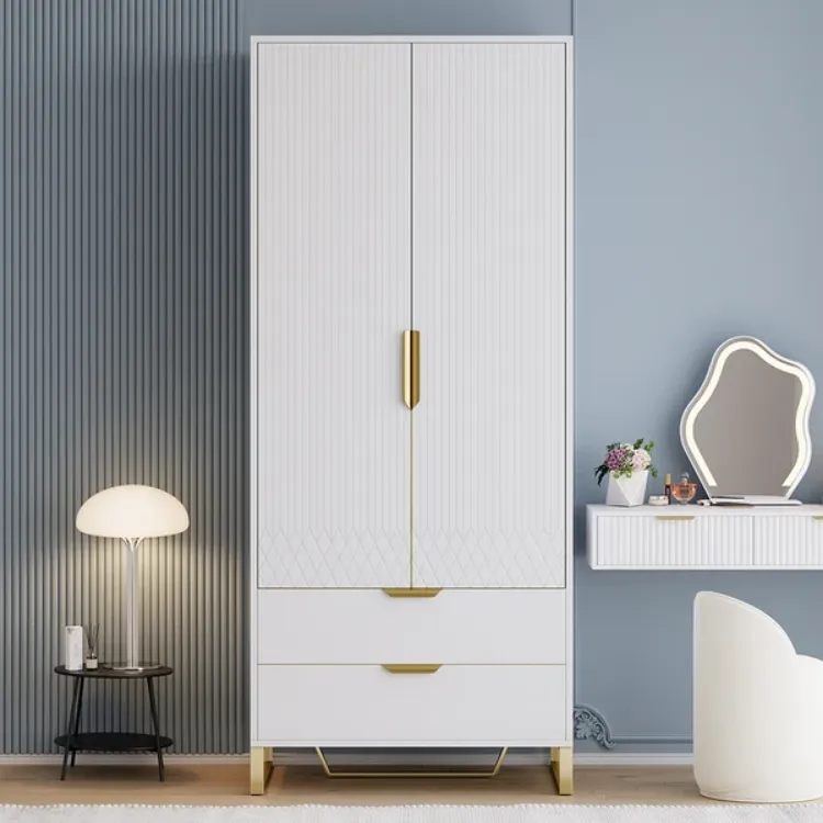 Picture of Mavina Modern Tall Wardrobe with Storage