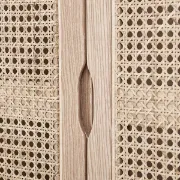 Picture of Gravy Wardrobe Natural wood with Rattan 