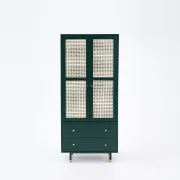 Picture of Vart Wardorbe Natural wood with Rattan