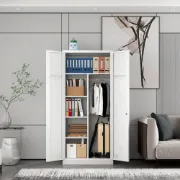 Picture of Geitin Modern Freestanding Wardrobe  with Metal Handle