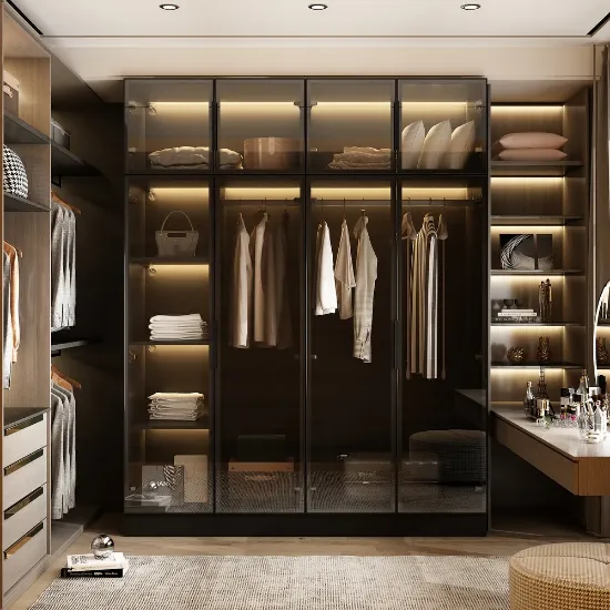 Picture of Granta Modern Wardrobe with LED lighting