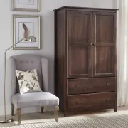 Picture of Grain Natural wood Wardrobe 2 door