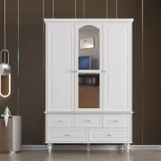 صورة دولاب خشب طبيعي لاكار