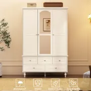 صورة دولاب خشب طبيعي لاكار