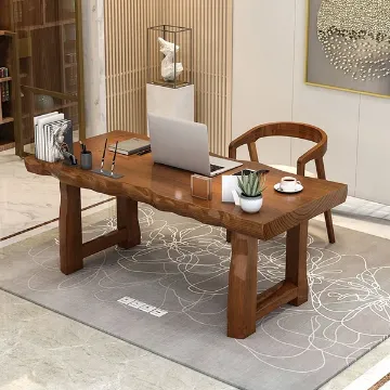Show details for Carles – Natural Wood Desk Picture of Carles – Natural Wood Desk