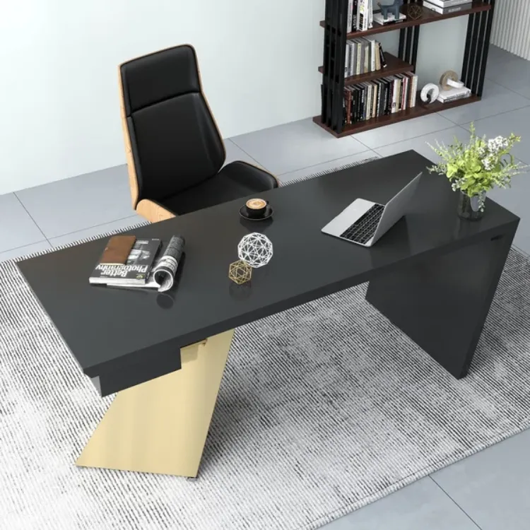 Picture of Cramphe Modern Desk with drawers 