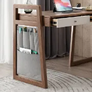 Picture of Civira – Natural Wood Desk with Retractable & Extendable Design