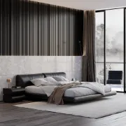 Picture of Humply Modern Nightstand - 2 Drawer