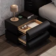 Picture of Humply Modern Nightstand - 2 Drawer