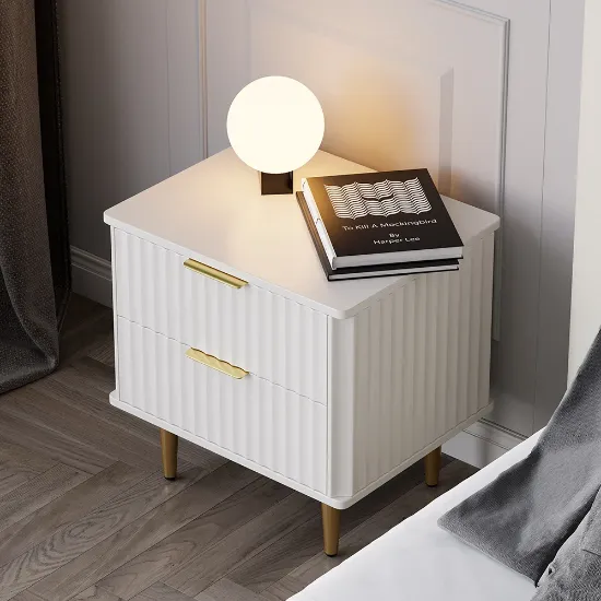 Picture of Serii Modern Nighstand - Two drawers