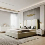 Picture of Serii Modern Nighstand - Two drawers