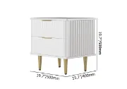 Picture of Serii Modern Nighstand - Two drawers