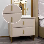 Picture of Jenive Modern Nightstand - 2 drawers 