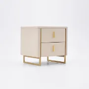 Picture of Jenive Modern Nightstand - 2 drawers 