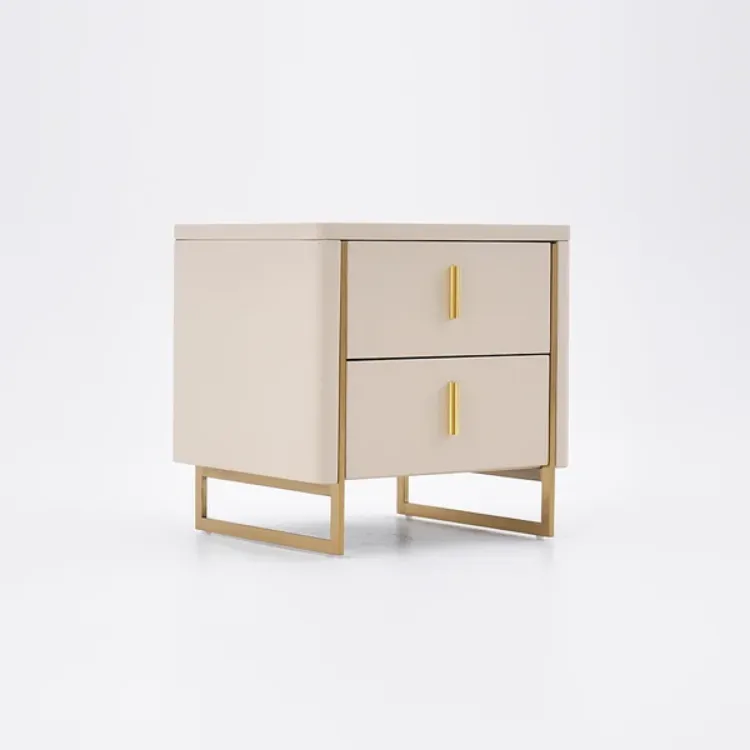 Picture of Jenive Modern Nightstand - 2 drawers 