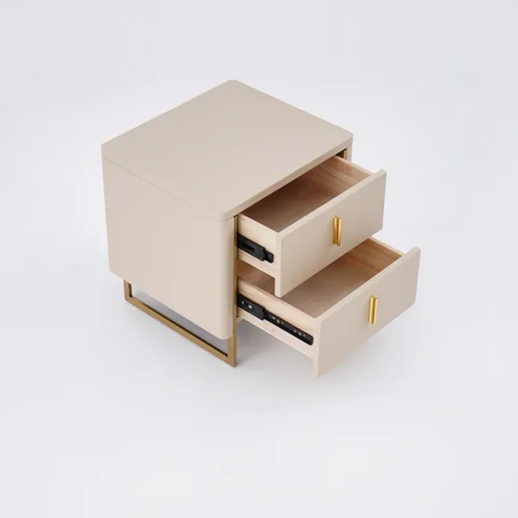 Picture of Jenive Modern Nightstand - 2 drawers 