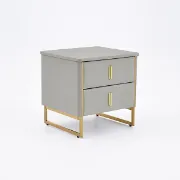 Picture of Jenive Modern Nightstand - 2 drawers 