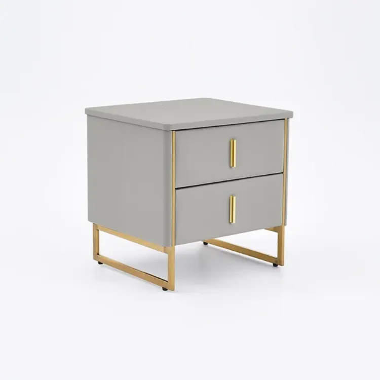 Picture of Jenive Modern Nightstand - 2 drawers 