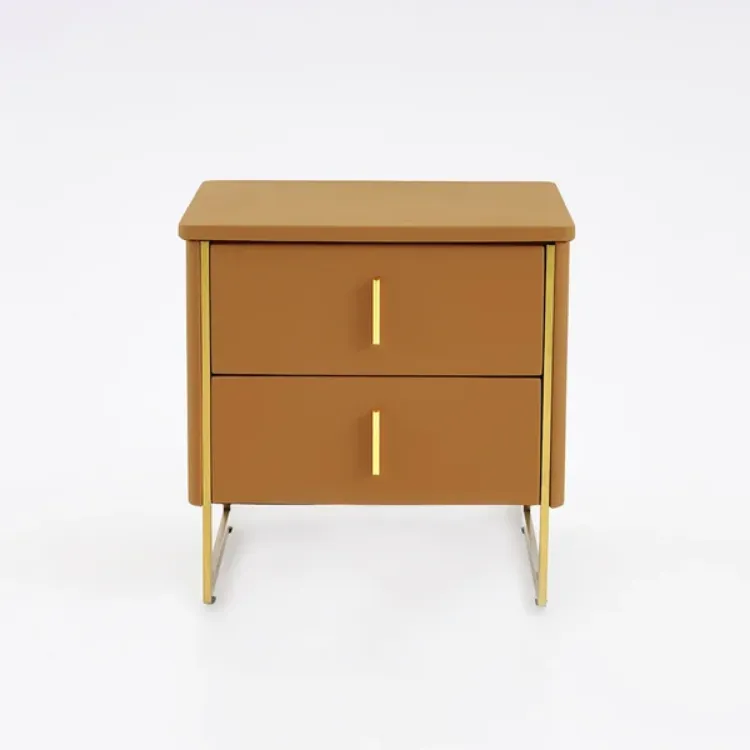 Picture of Jenive Modern Nightstand - 2 drawers 