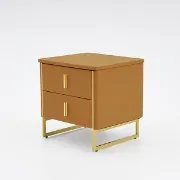 Picture of Jenive Modern Nightstand - 2 drawers 