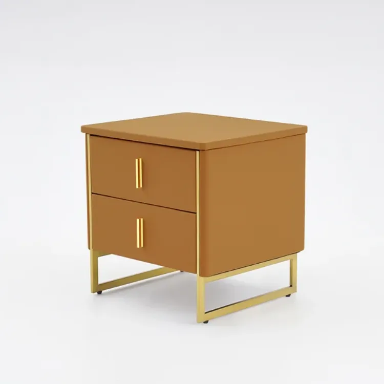 Picture of Jenive Modern Nightstand - 2 drawers 