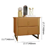 Picture of Jenive Modern Nightstand - 2 drawers 