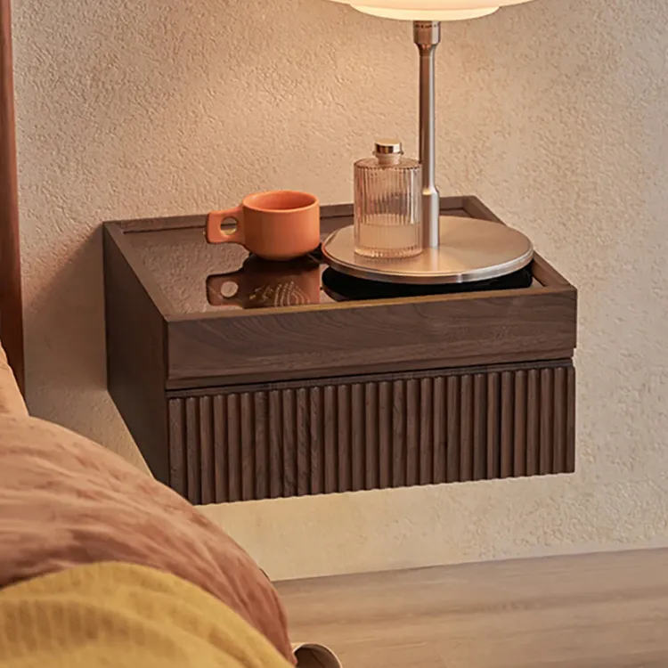 Picture of Granell Modern Nightstand Natural wood 