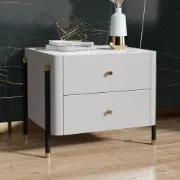 Picture of Haky Modern Nightstand - 2 drawers