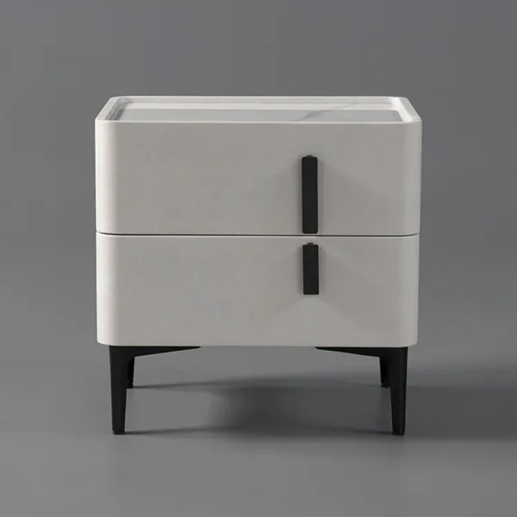 Picture of Ferezi Modern Nightstand - 2 drawers 