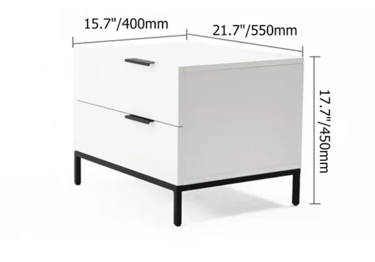 Picture of Gravi Nightstand With 2 drawers 