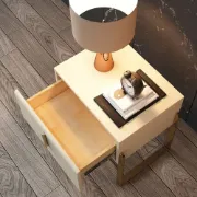 صورة طاولة غرفة نوم حديثة مع درج - ديڤوم