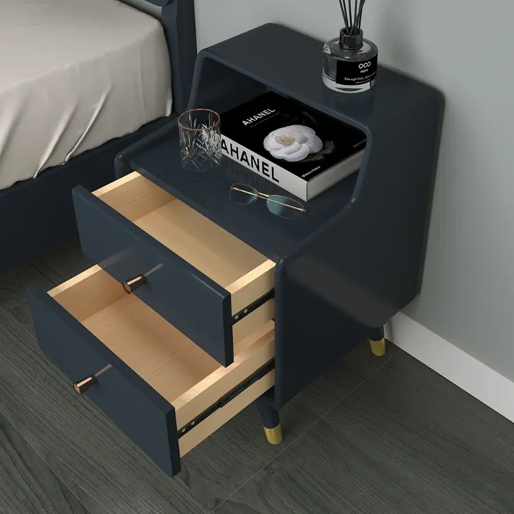 Picture of Venice Modern Nightstand - 2 Drawers 