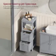 Picture of Lisa Natural wood Bathroom cabinet