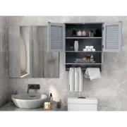 Picture of Jevara Natural wood Bathroom Cabinet