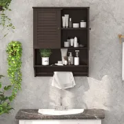 Picture of Jevara Natural wood Bathroom Cabinet