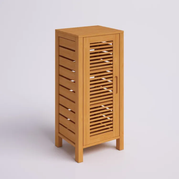 Picture of Paolo Natural wood Bathroom cabinet 