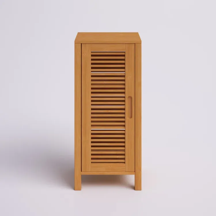 Picture of Paolo Natural wood Bathroom cabinet 