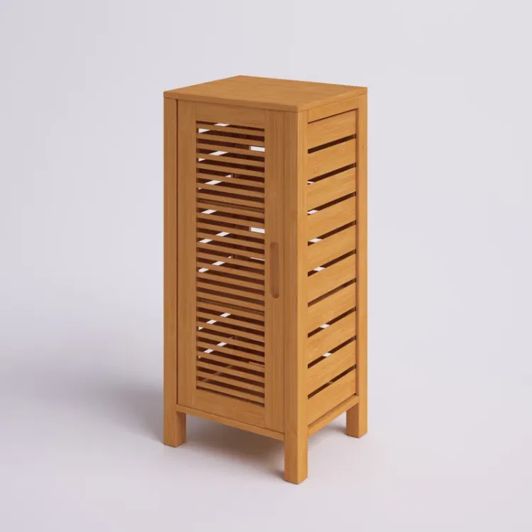 Picture of Paolo Natural wood Bathroom cabinet 