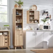 Picture of Mora Natural wood Bathroom cabinet