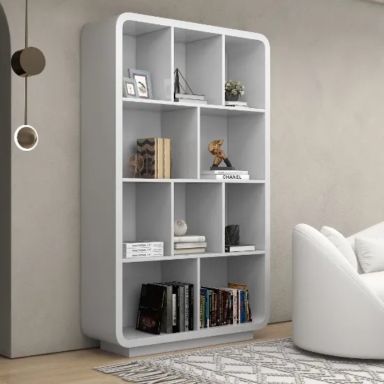 Picture of Picanto Bookcase with 4 Shelves - Natural Wood