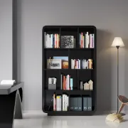 Picture of Picanto Bookcase with 4 Shelves - Natural Wood