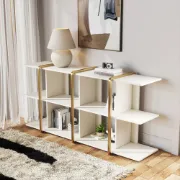 Picture of Armia Bookcase with Shelves - Natural Wood