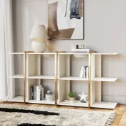 Picture of Armia Bookcase with Shelves - Natural Wood