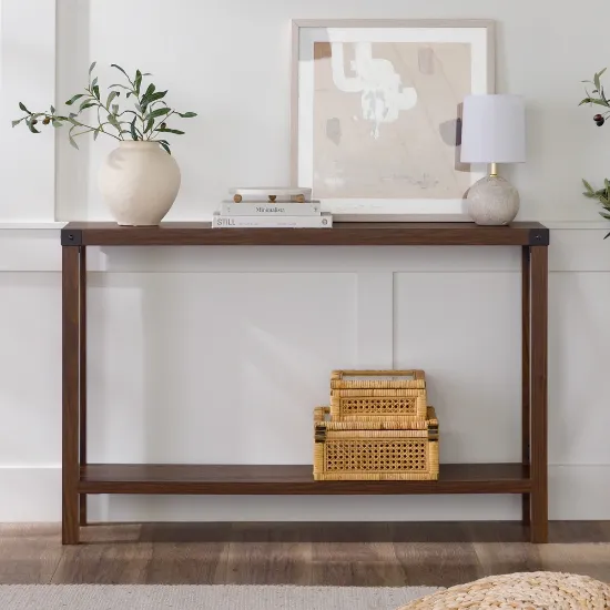 Picture of La Sirena Entry Table - Natural Wood