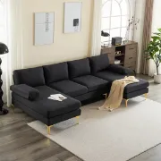 صورة Piece Upholstered Sectional