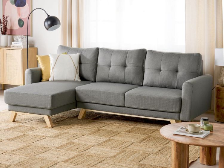 Picture of Corner Sofa SIRO Off-White Boucle Right Hand